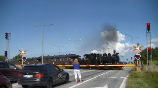 Spoorwegovergang Uppsala (S) // Railroad crossing // Järnvägsövergång