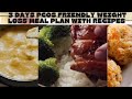 3 days PCOS friendly weight loss meal plan with recipes.