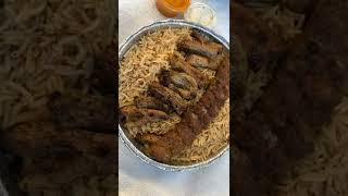 KANDAHAR KABAB | RICE \u0026 KEBAB #shorts #goodfood #taste #fypシ