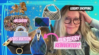 Is Daniel Lee reinventing BURBERRY? ⭐️| LUXURY SHOPPING LONDON ft. HOT🔥NEW bags from LV \u0026 McQueen