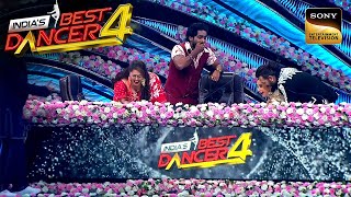 किसका Face देखकर Karisma कूद गई Terence की गोद में? | India's Best Dancer S4 | Funny Performance