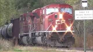 Canadian Pacific EMD SD90MAC Final Run - DM\u0026E Rails