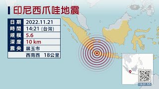 印尼西爪哇5.6地震 至少46死700傷