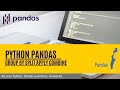 Python pandas tutorial for beginners Full Course 7 - Group By Split Apply Combine | Data Science