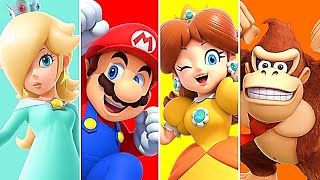 Mario Party Superstars All Minigames - Rosalina vs Mario vs Daisy vs Luigi #27