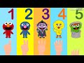 sesame street number song for kids counting 1 10 song