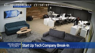 Caught On Camera: Burglars Ransack Sacramento Tech Startup