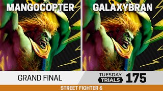 Tuesday Trials 175 SF6 Grand Final - Mangocopter (Blanka) vs GalaxyBrAn (Blanka)