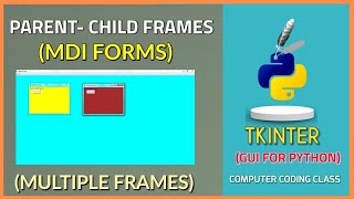 Multiple Frames in Tkinter | Multiple Windows in Tkinter Python