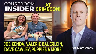 COURTROOM INSIDER | Joe Kenda, Valerie Bauerlein, Dave Cawley, puppies & more!