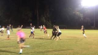 NCSU Intramural Flag Footbal INT and Flag Guarding