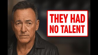 “At 76, Bruce Springsteen Finally Names 5 Bands He Hated The Most!”
