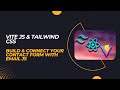 Build a Contact Form with react Bootstrap EmailJS Vite and Tailwind CSS for your portfolio and more
