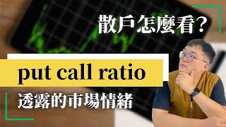 散戶怎麼看？Put/Call ratio 透露的市場情緒 #PutCallRatio #選擇權 #市場情緒 #股票走勢