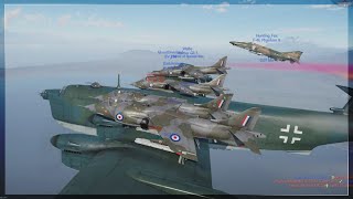 FLYING AIRCRAFT CARRIER | HARRIER CARRIER (War Thunder Funny Moments)