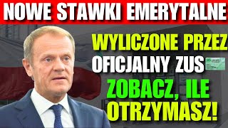 SZOK! 🚨NOWE STAWKI EMERYTALNE NA ROK 2025 — WYLICZONE PRZEZ OFICJALNY ZUS | ZOBACZ, ILE OTRZYMASZ!