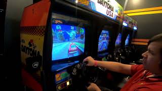 Daytona 1 Arcade at Freeplay Richardson TX. Expert Track - first place ;3