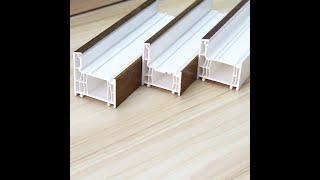 Lumei 70mm uPVC Profiles Ventanas de PVC perfiles