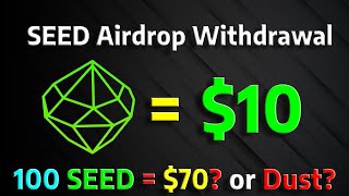 SEED Airdrop Withdrawal CLAIM your SEED Token Allocation Now!