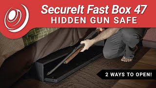 SecureIt FB-47-01 Fast Box 47 Hidden Gun Safe