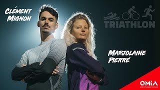 Clément Mignon et Marjolaine Pierré - Triathlètes professionnels