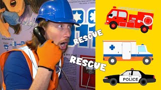 Rescue Vehicles - Fire Trucks, Ambulances and Police Cars