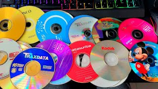 RETRO Empty CD/DVD Discs ASMR Review