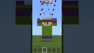 Minecraft pixel art Donatello S2 Ep:14