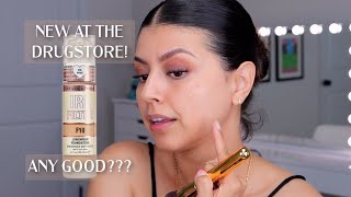 NEW!!! AND ONLY $13USD?! MAKEUP REVOLUTION IRL FILTER LONGWEAR FOUNDATION | REVIEW + WEAR TEST