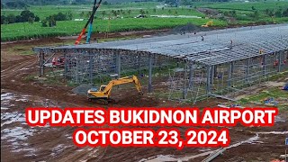 updates Bukidnon Airport Ongoing Construction,  Don Carlos Bukidnon, October 23, 2024