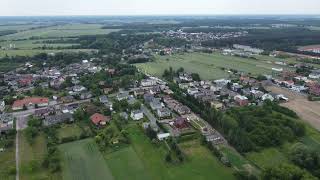 Nadwarciański Park Krajobrazowy, widoczny z Zagórowa i jego okolic z lotu ptaka - 30.05.2024