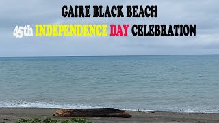 GAIRE BLACK BEACH 45TH INDEPENDENCE DAY OUTING - CENTRAL PROVINCE, PAPUA NEW GUINEA