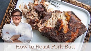 How to Cook a Pork Butt Roast in the Oven #pork #porkroast