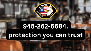 GuardTAC Restaurant Security: Protect Your Business with Confidence