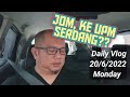 GrabCar JustGrab | VLOG 20.6.2022 KALI PERTAMA MASUK KE UPM SERDANG | Balik Kosong #grab #justgrab