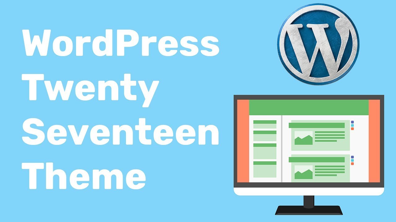 Wordpress Twenty Seventeen Theme Customization Tutorial 2018 Youtube
