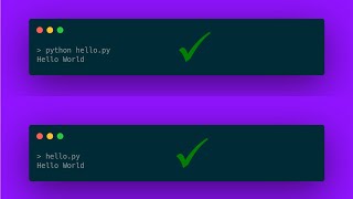 How to run Python programs in command prompt without typing python | ADev Tutorials