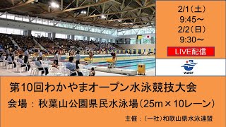 第10回わかやまオープン水泳競技大会