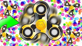 FREE OFFICIAL FIDGETSPINNER SKIN NOW! ! | Slither.io With Fidget Spinners! | Spinz.io Part 7