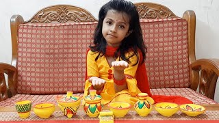 Soils toy collection of my little daughter || মেয়ের মাটির হাড়ি পাতিলের খেলনা