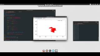 Real time plotting Random walk in gnuplot