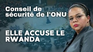 THÉRÈSE WAGNER DEMANDE À L'ONU  DE SANCTIONNER LE RWANDA ET LE M23