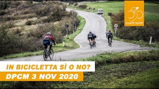 DPCM 3 nov 2020: si può uscire in bicicletta? | CY Bar Caffè #01