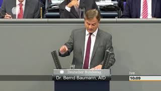 Bernd Baumann: Geschäftsordnungsdebatte [Bundestag 11.09.2018]