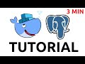 Docker PostgreSQL Tutorial - Running In 3 Minutes Quick Start