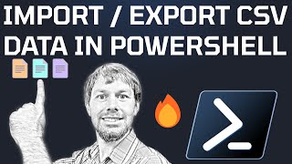 PowerShell Tutorial: Import & Export CSV Data 🔥⌨️ DevOps | Automation | Developer