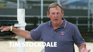 Tim Stockdale trains Showjumping #BurghleyPony for Land Rover Burghley Horse Trials