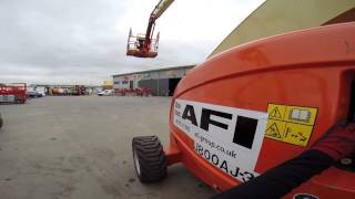 AFI MEWP Emergency Lowering videos JLG J600AJ, J660SJ, J800AJ, J860SJ, J860SJS