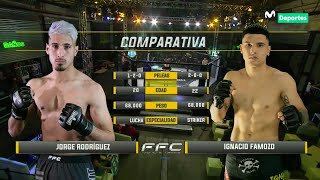 FFC 53: JORGE RODRÍGUEZ vs IGNACIO FAMOZO | PRELIMINARES | FUSION FIGHTING CHAMPIONSHIP