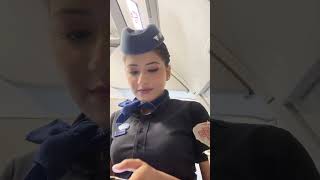 What does a Cabin Crew do?✈️ #airhostess #cabincrew #youtubeshorts #ytshorts #shorts #minivlog